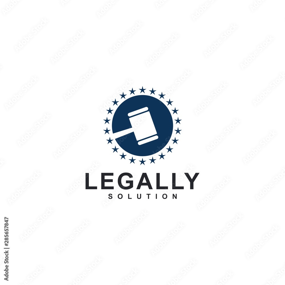 law logo template design vector law logo template design vector