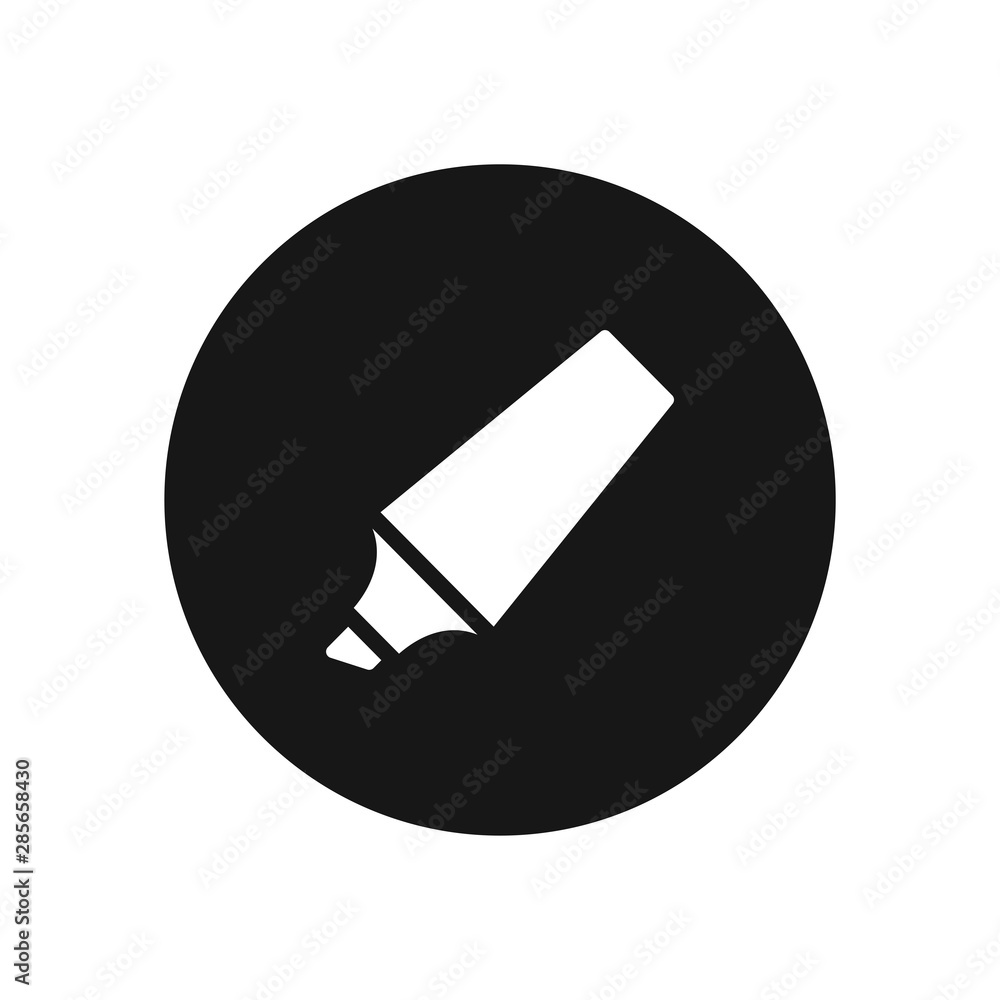 Marker vector icon, simple sign for web site and mobile app. Marker vector icon, simple sign for web site and mobile app.