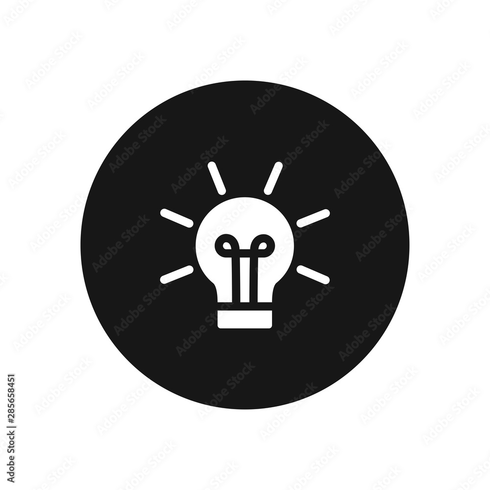 Idea vector icon, simple sign for web site and mobile app. Idea vector icon, simple sign for web site and mobile app.