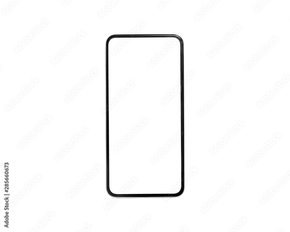Modern Smartphone with blank screen Modern Smartphone with blank screen