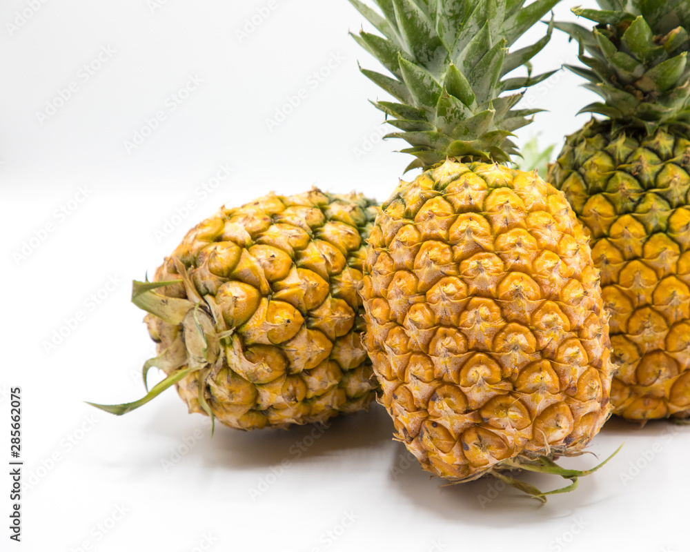 pineapple isolated on white background pineapple isolated on white background