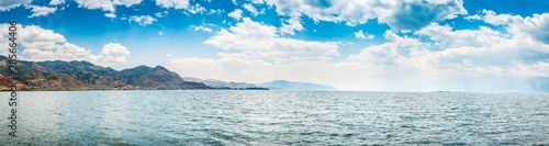 Landscape of Erhai Lake. Located in Dali, Yunnan, China.