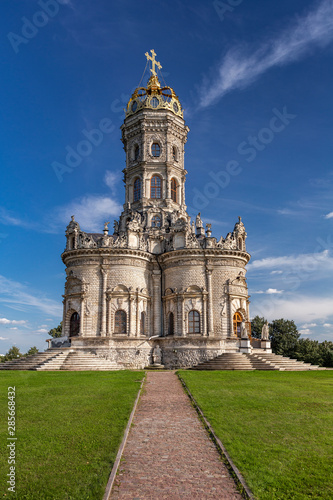 The Temple of the Sign of the Mother of God in Dubrovitsy, Russia, Moscow region