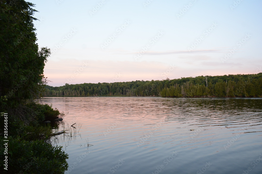 Obraz premium LAKE FISHING