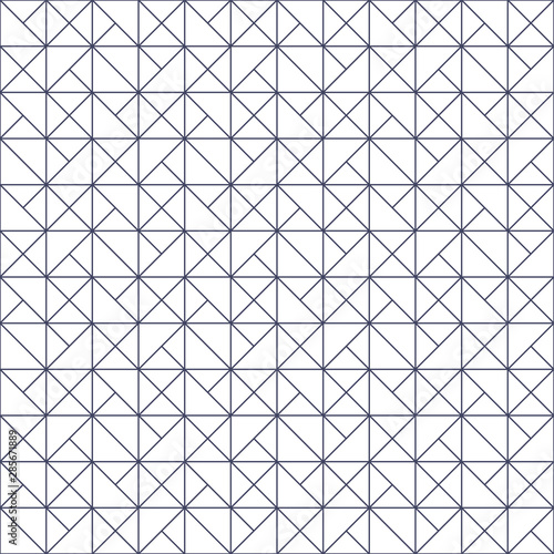 Triangle seamless pattern. Geometric background