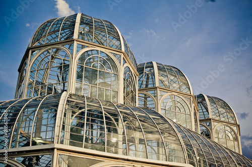Detail of Curitiba Greenhouse on Botanical Garden