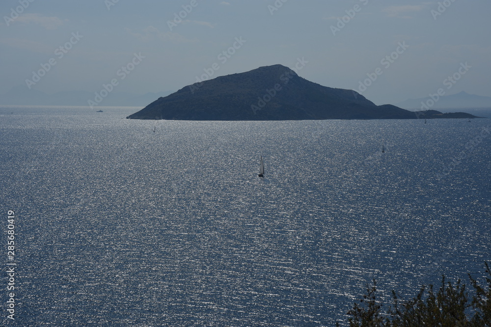 Isla de Poseidon Atenas Grecia