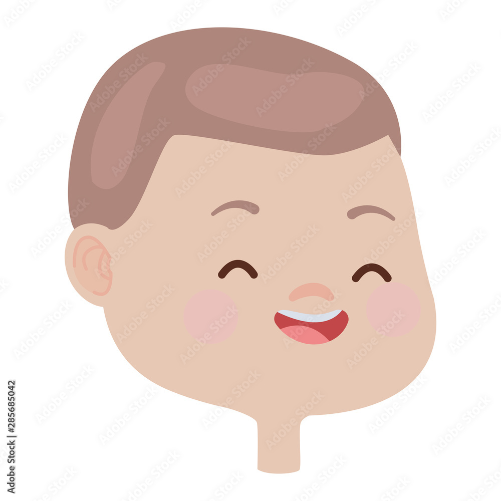 Happy kid smiling face cartoons Happy kid smiling face cartoons