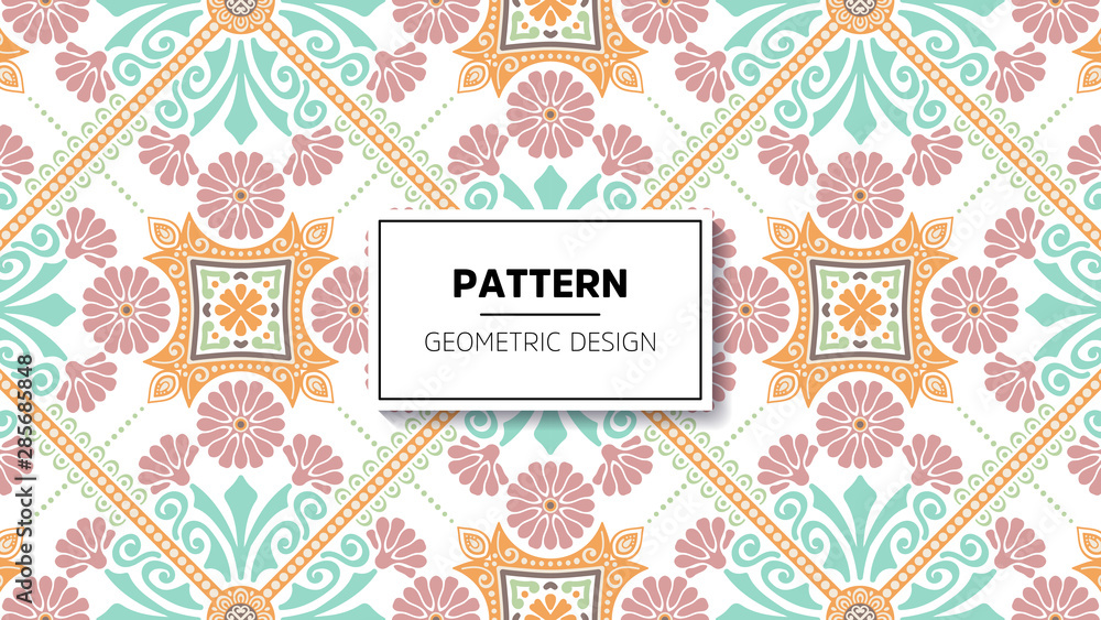 wallpaper with mandala pattern. Vector background for yoga, meditation poster wallpaper with mandala pattern. Vector background for yoga, meditation poster