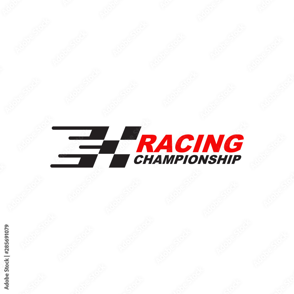 Race flag icon logo design vector template Race flag icon logo design vector template