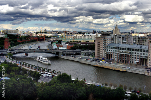 Moscow big stone bridge