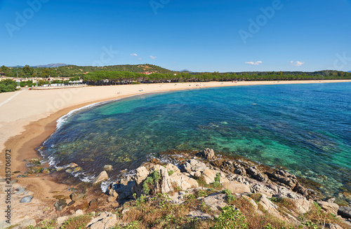 Beautiful Sardinian beach, Italy photo