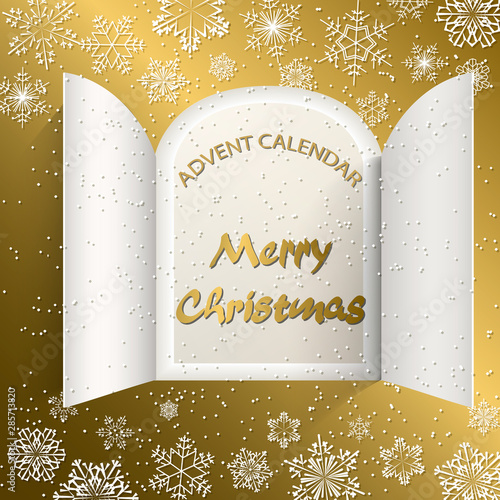Advent Calendar Doors opening