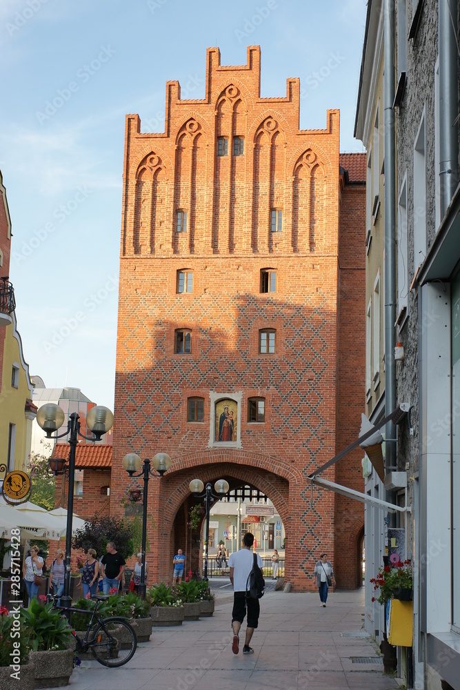 Obraz premium Olsztyn - Wysoka Brama