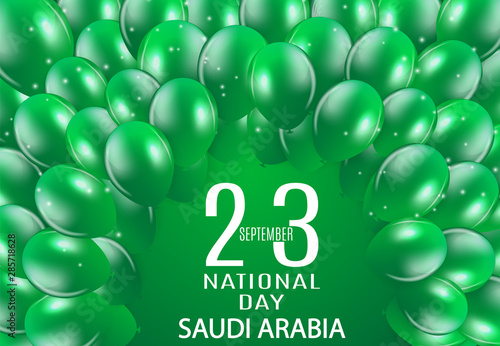 Saudi Arabia National Day September 23. Kingdom of Saudi Arabia Independence ...