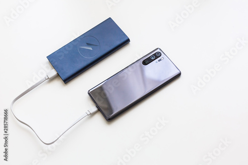 Charging of mobile phone