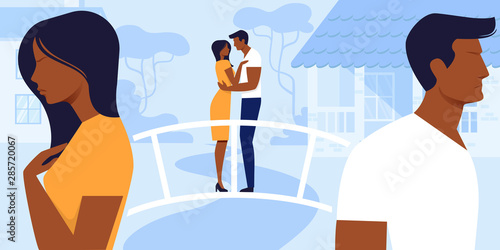 Man and Woman Love and Relations Sweet Life Moment