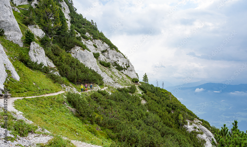 Obraz premium Stoderzinkenwanderung