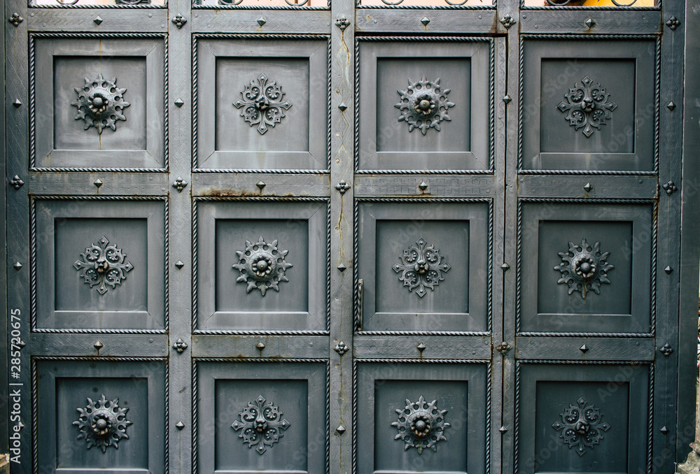 Fototapeta premium door decoration closeup