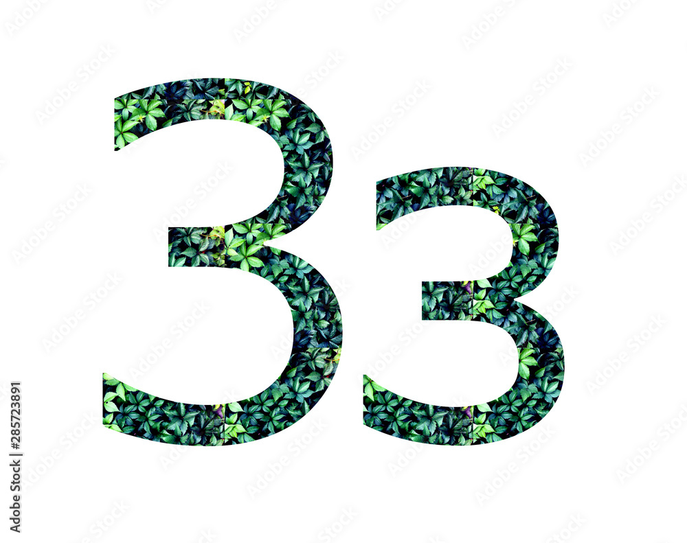 Russian and Ukrainian font from leaves, abc Russian and Ukrainian font from leaves, abc