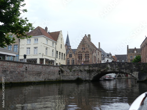 View of the city's water channels. Nice view of the city.