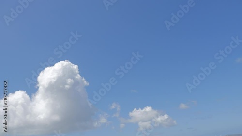 blue sky with clouds