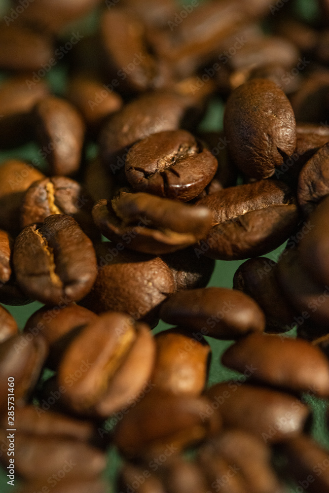 Fototapeta premium Granos de café