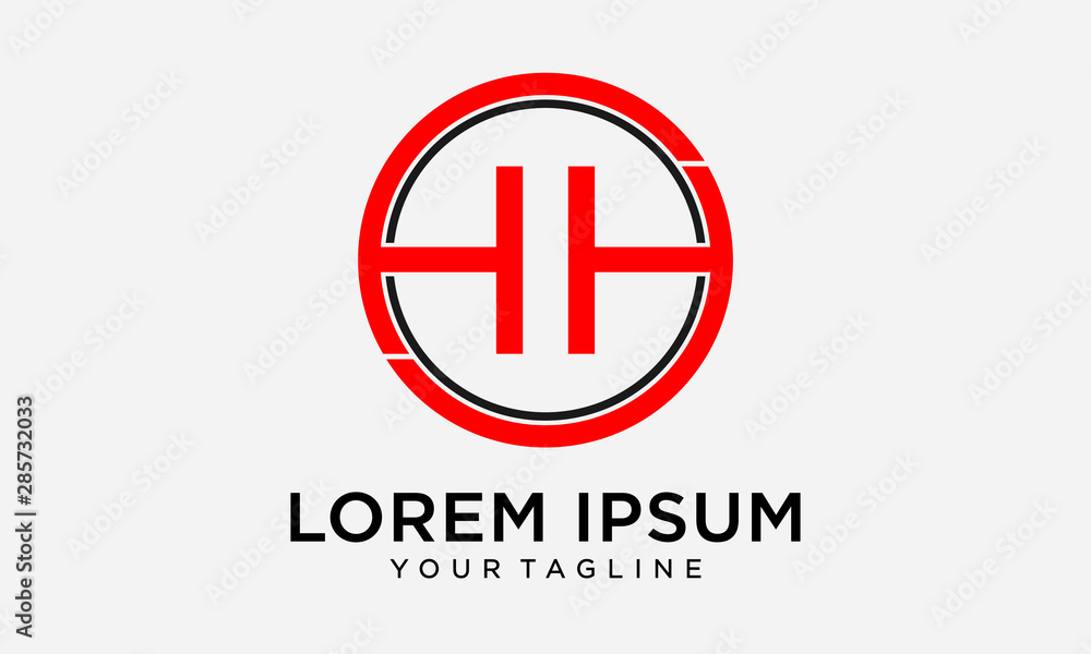 modern initials logo template modern initials logo template