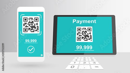 Cashless society and digital payments (QR Code)