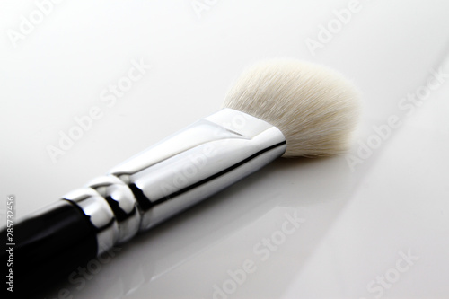 Make up brush on white background