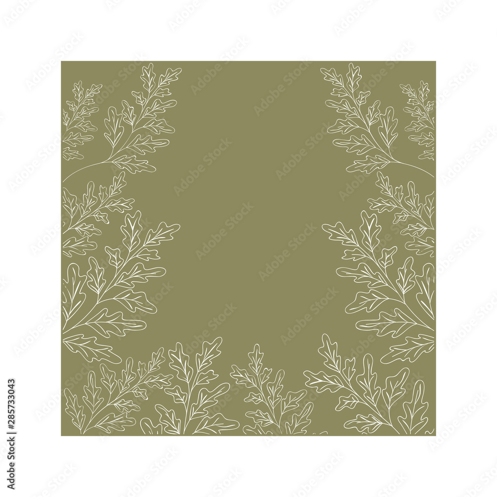 Naklejka premium pattern plants and herbs isolated icon