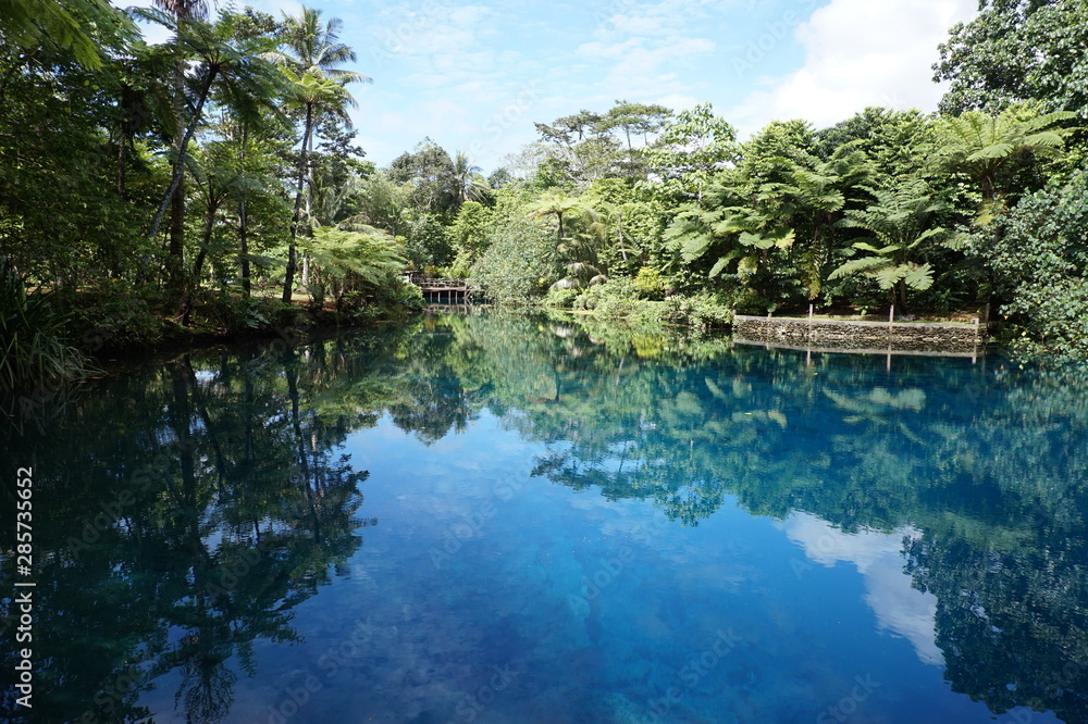 Blue hole in Vanuatu,Santo