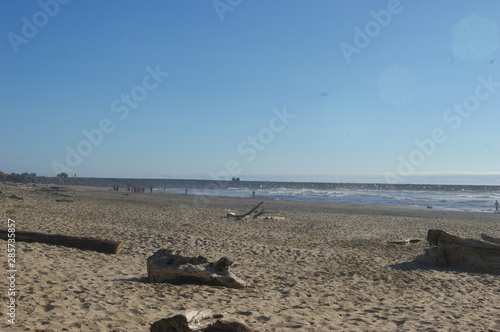 beach and waves