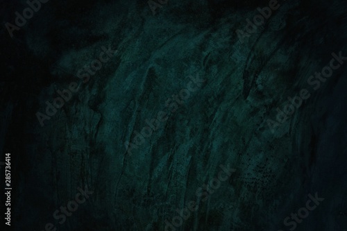 Abstract Dark Concrete Room Background Using for Product Presentation Backdrop.