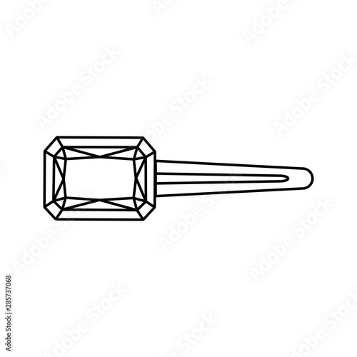 abstract outline jewelry