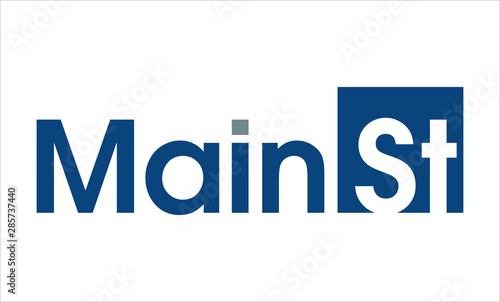 Main St. Vector logo.