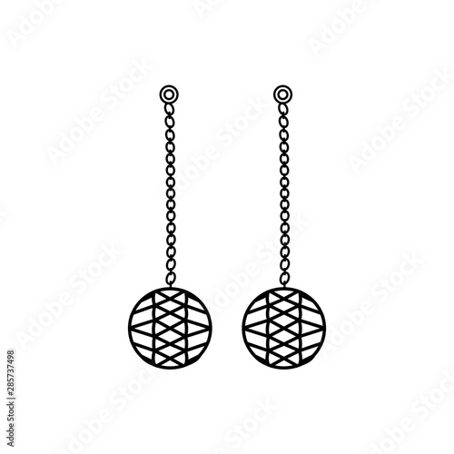 abstract outline jewelry