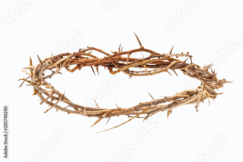 Obraz na plátně Easter symbolism, the crucifixion and resurrection of the son of god and the pas