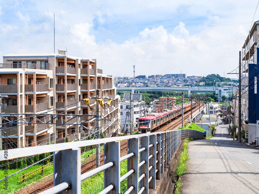 Obraz premium 郊外の住宅街 川崎市