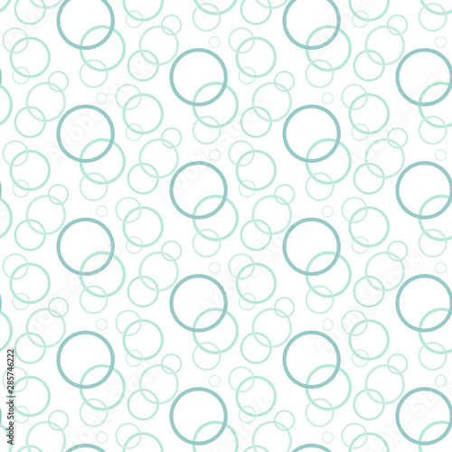 Seamless Pattern overlapping circles vector Seamless Pattern overlapping circles vector