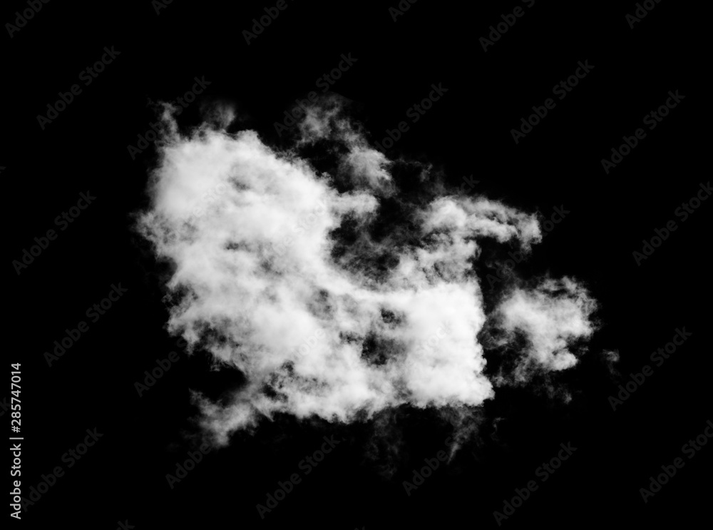 white Clouds on black background. white Clouds on black background.