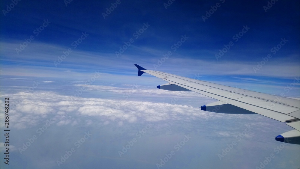 airplane in the sky airplane in the sky