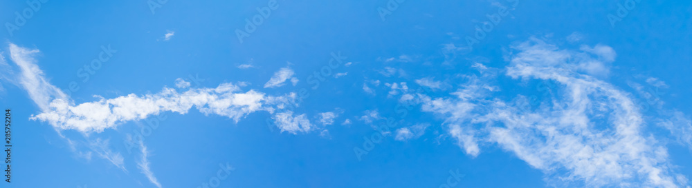 panoramic blue sky and clear cloud in summertime beautiful background panoramic blue sky and clear cloud in summertime beautiful background