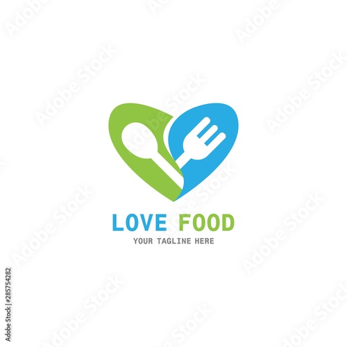 Love food logo