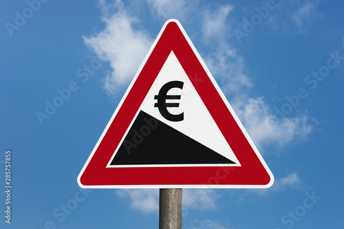 Euro fällt