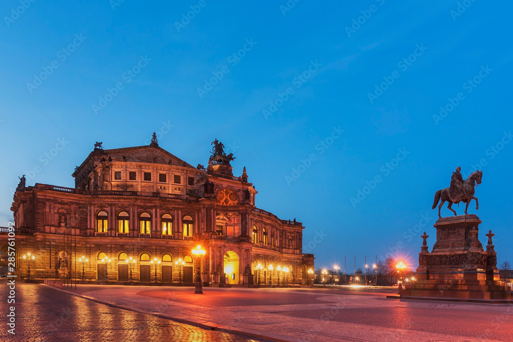 Naklejka premium Dresden, Sachsen