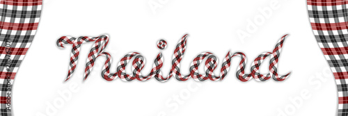 Thailand Loincloth font style