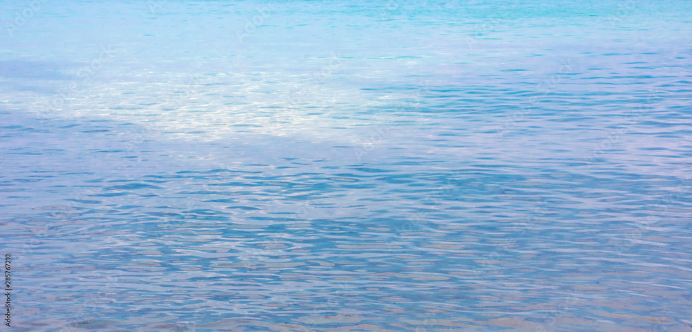 Blue sea background