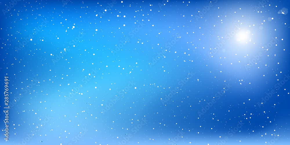 Snow Background. Winter sky. Vector. Snow Background. Winter sky. Vector.
