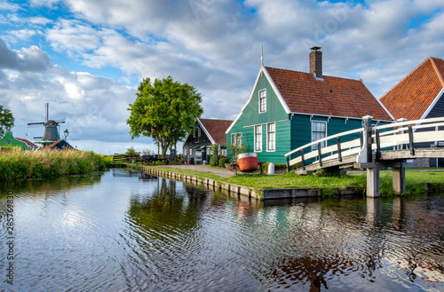 Traditional Wooden Haus, Zaanse Schans, Zaandam, Netehrlands